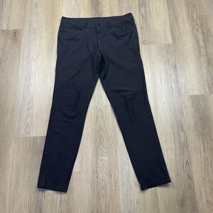 Lululemon Pants Mens 33 Black ABC 5 Pocket Slim Fit Technical Stretch Casual
